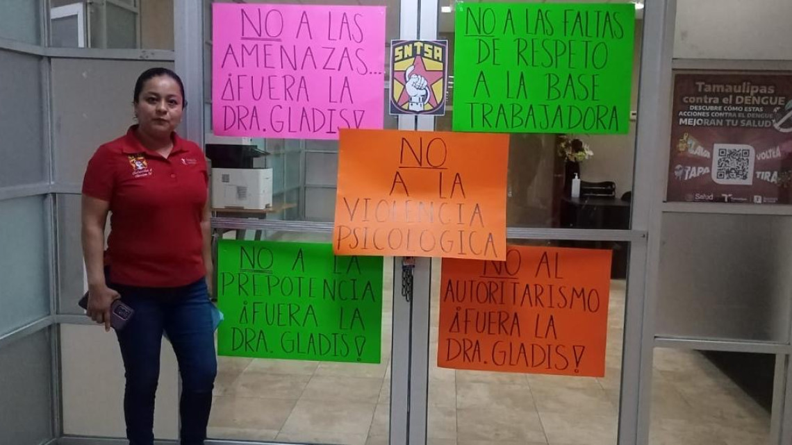 Entre protestas y patrullas se enfrentan visiones en la Jurisdicción Sanitaria