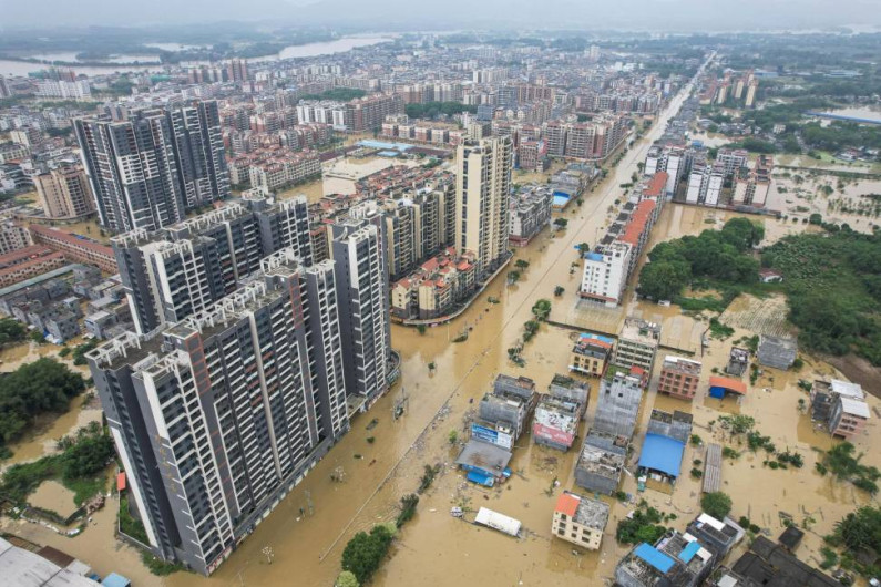 Fuertes tormentas en el sur de China dejan cuatro muertos