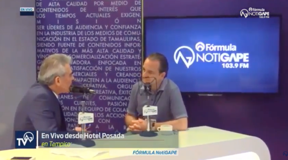 Entrevista al Dir. Gral. de radio Grupo Fórmula en el 91 Convención del Consejo Consultivo