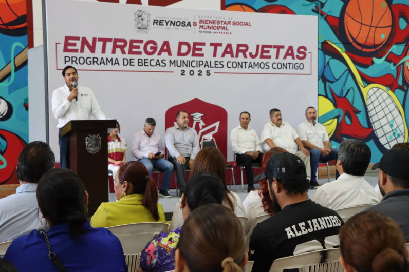 Gestionó el Gobierno de Reynosa entrega de becas deportivas