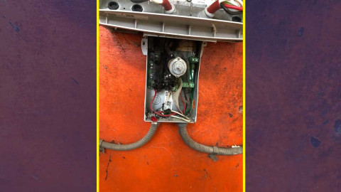 Corto circuito en paneles sólares de primaria en Tampico