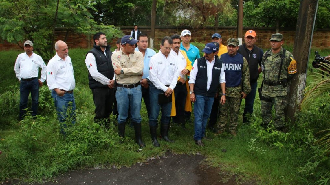 Supervisan colonias afectadas por lluvias