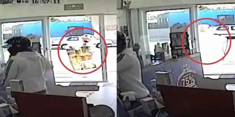 Botarga de Dr. Simi huye al ver asalto en farmacia