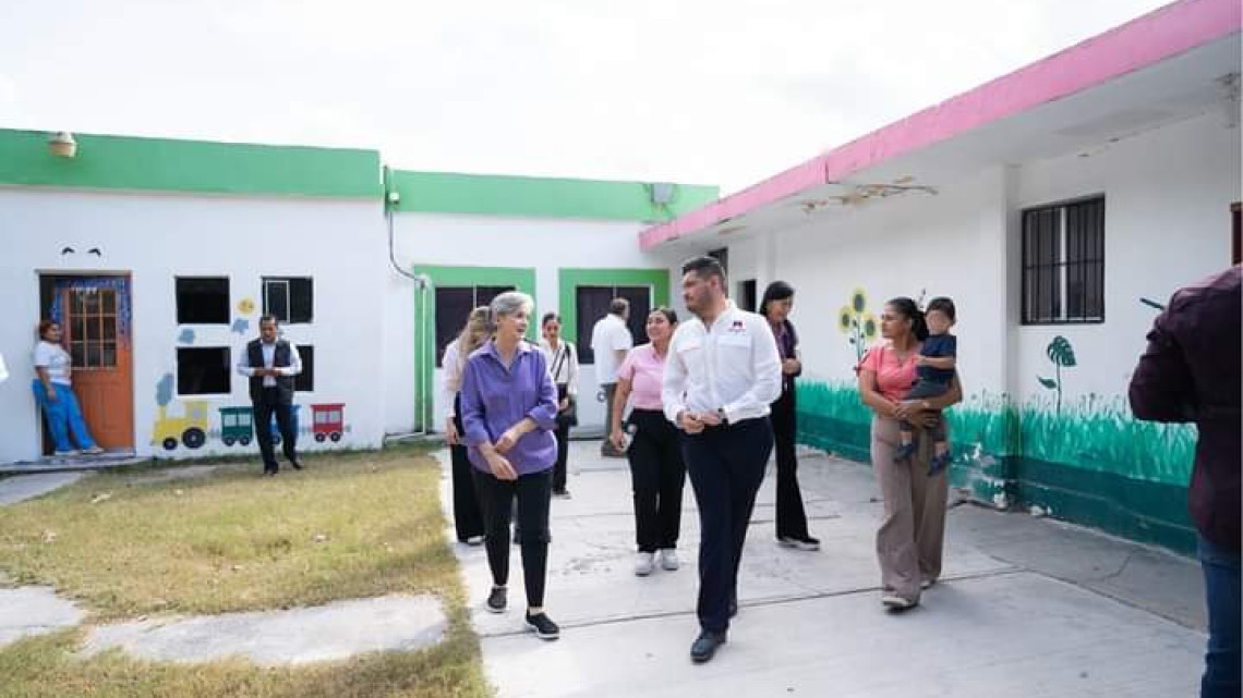 Supervisa DIF Tamaulipas Casa Hogar y CRI en Matamoros
