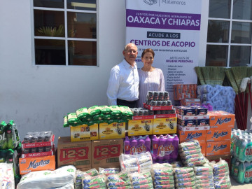 Chuchín se solidariza con Oaxaca y Chiapas 
