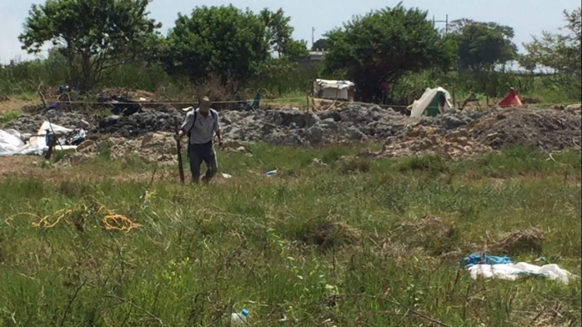 Desalojan a los invasores del contadero