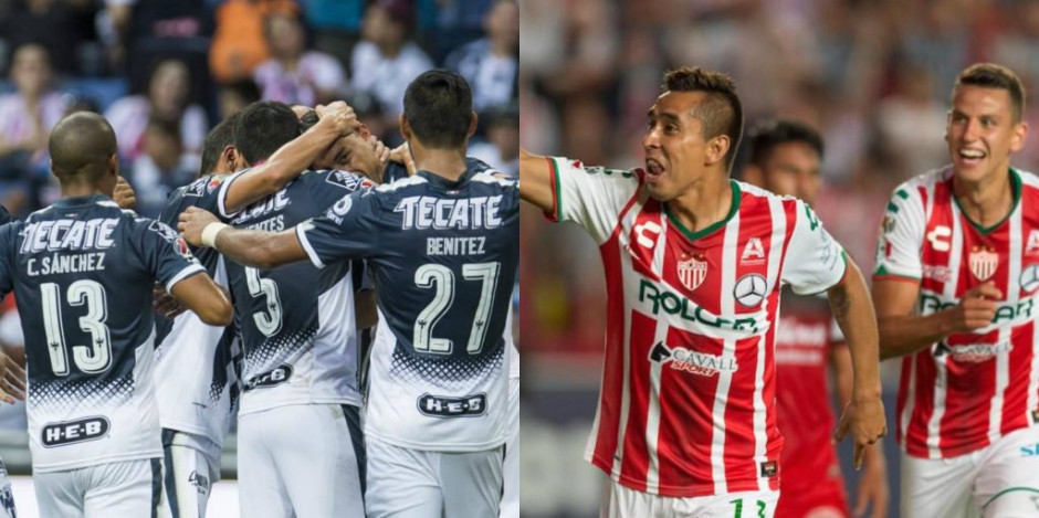 Monterrey recibe a Necaxa