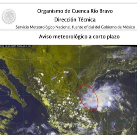 Emite PCyB aviso por probables lluvias