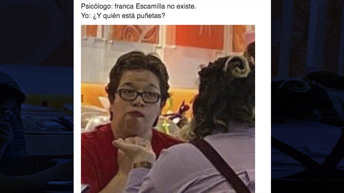 ¿Franca Escamilla? Redes sociales encuentran a la gemela del comediante
