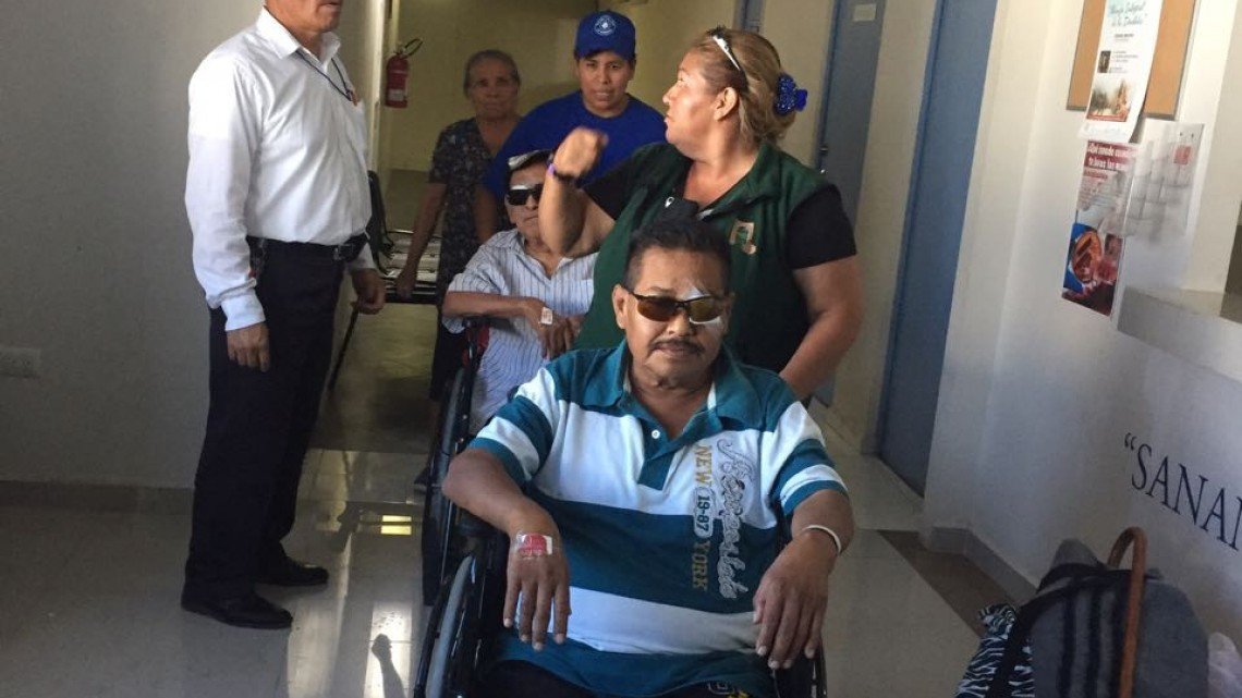 Realizan con éxito cirugías de cataratas