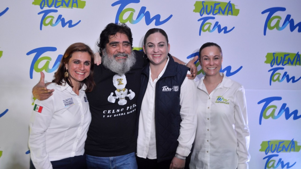 Suena Tam al ritmo de Celso Piña