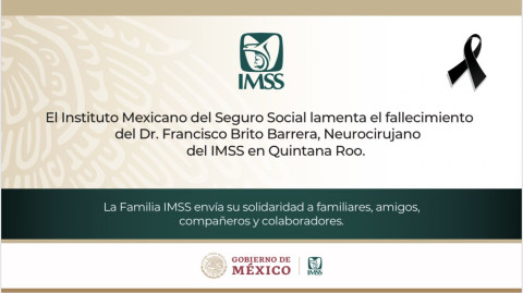 Fallece médico de neurocirujano de Cancún por covid-19 