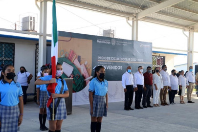 Activa Gobierno de Matamoros ciclo escolar en escuelas del Fraccionamiento Palmares