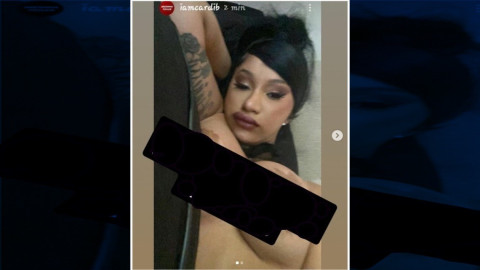Cardi B publica foto íntima por error