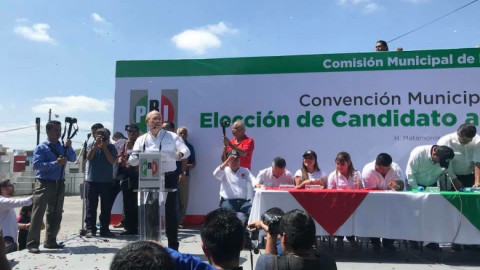 Recibe Chuchín respaldó del PRI 