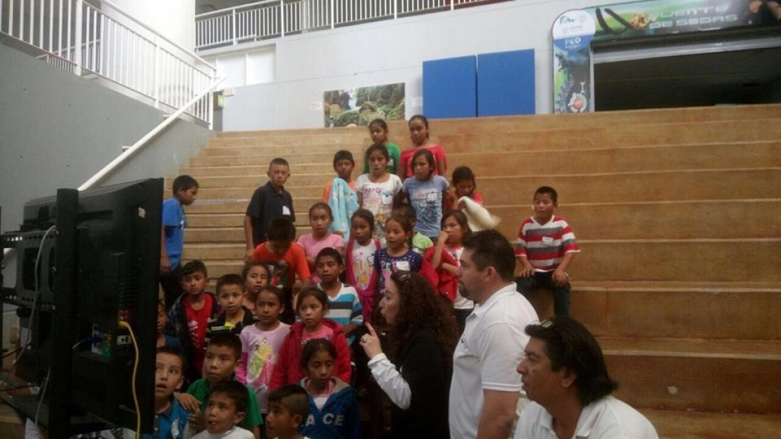 Realizan festejo en Albergue Escolar de Bustamante
