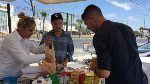 Reynosa tiende la mano a damnificados por sismo