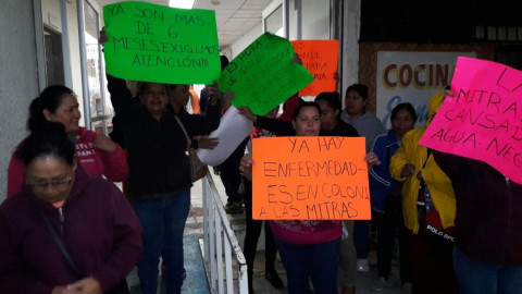 Atienede COMAPA a vecinos de las mitras