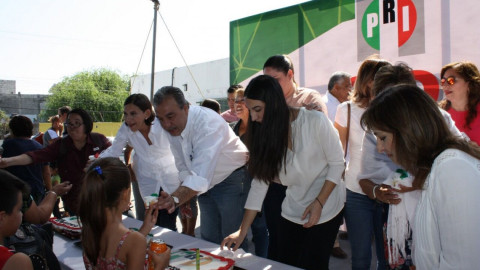 PRI celebra su 89 aniversario en Tamaulipas