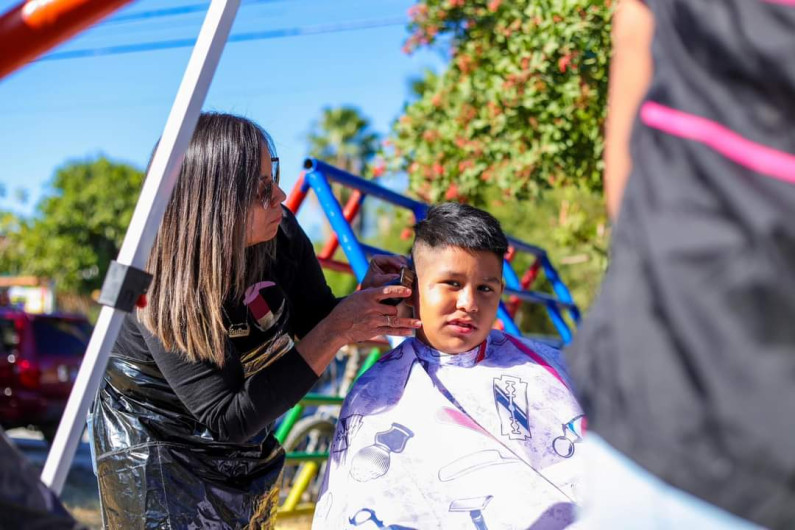 Accedieron familias de Presa La Laguna a servicios médicos llevados por el Presidente Municipal 