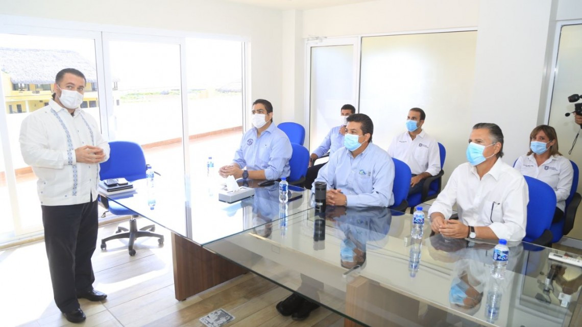 Gobernador supervisa avance de obras de infraestructura en Tampico