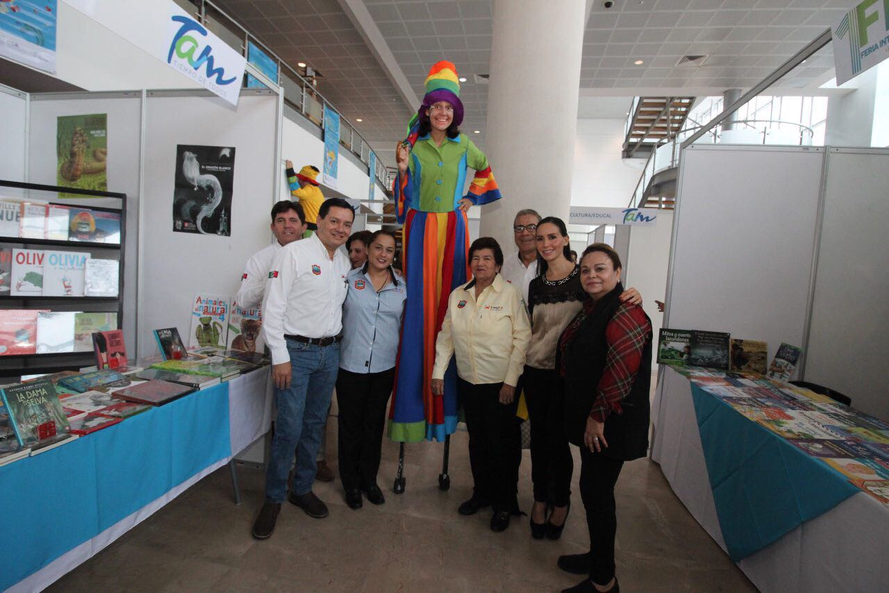 Participa gobierno de Tampico en "Primera Feria Internacional del Libro Infantil y Juvenil"