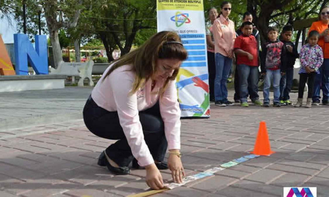Rosy Corro participa en el kilómetro del peso