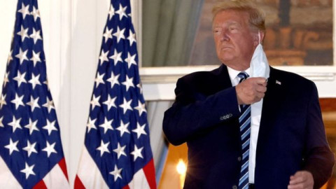 Trump compara COVID-19 con gripe estacional