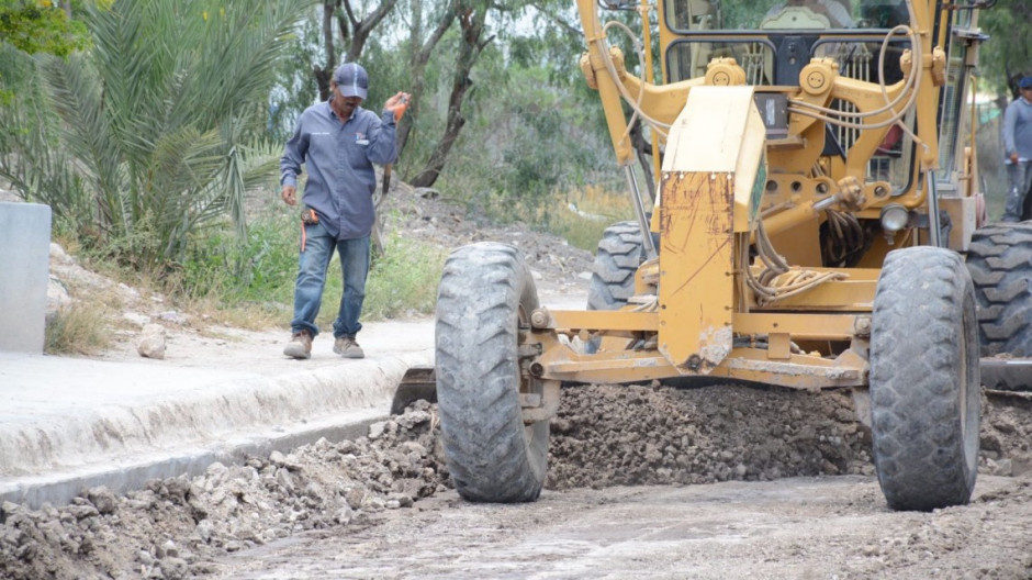 Sector sur será pavimentado con Plan Integral de Obra Pública