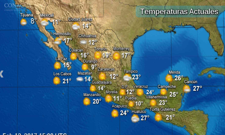 Clima frío y posibles nevadas en el norte del país: SMN