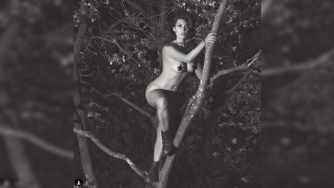 Kim Kardashian sorprende a sus fans con desnudo