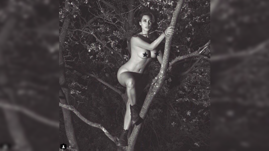 Kim Kardashian sorprende a sus fans con desnudo
