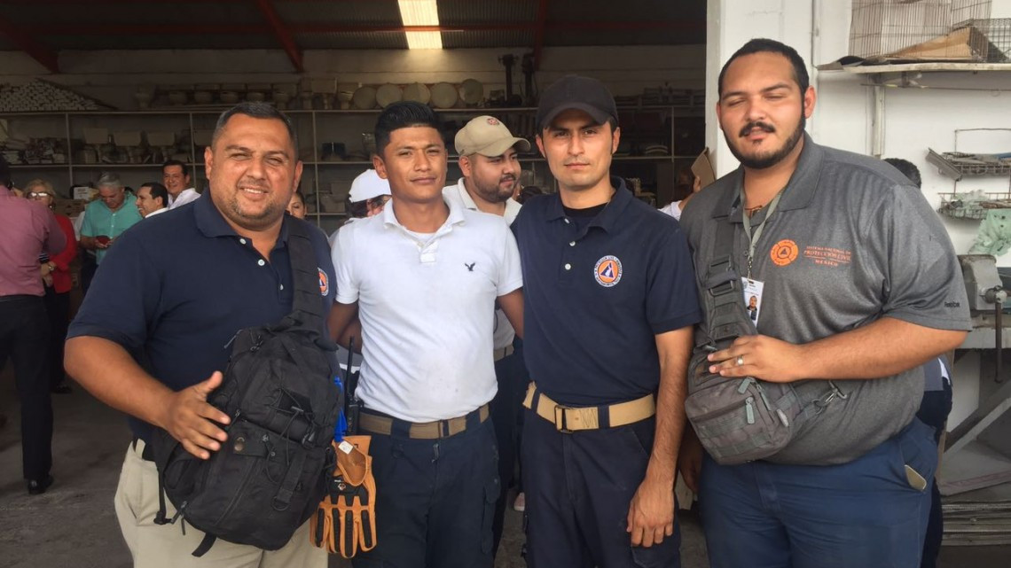 ⁠⁠⁠Familiares despiden a rescatistas matamorenses