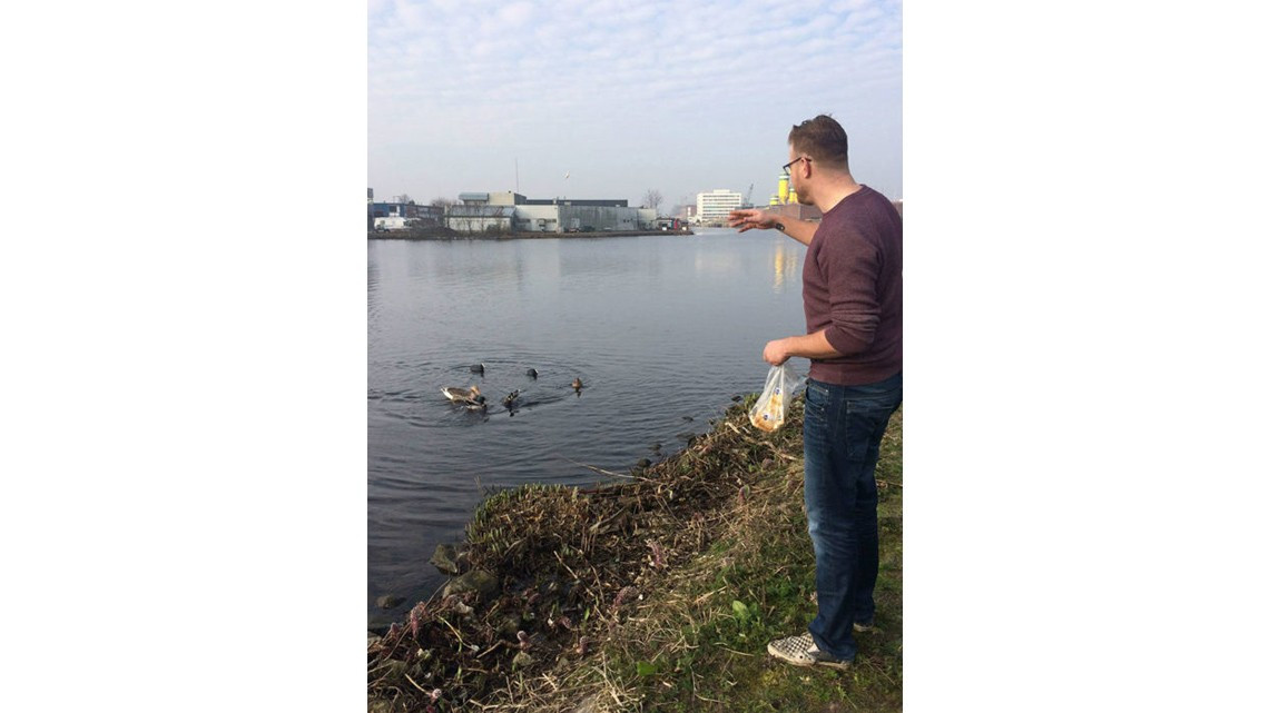 Limpia Río Schie, ¡y se vuelve viral!