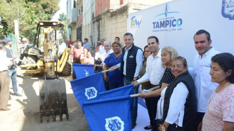 Inicia Chucho Nader la Pavimentación de Dos Calles en la López Portillo