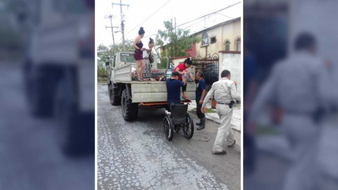 Pemex apoya a afectados por fuertes lluvias