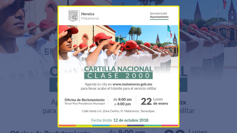Ayuntamiento invita a realizar su servicio militar
