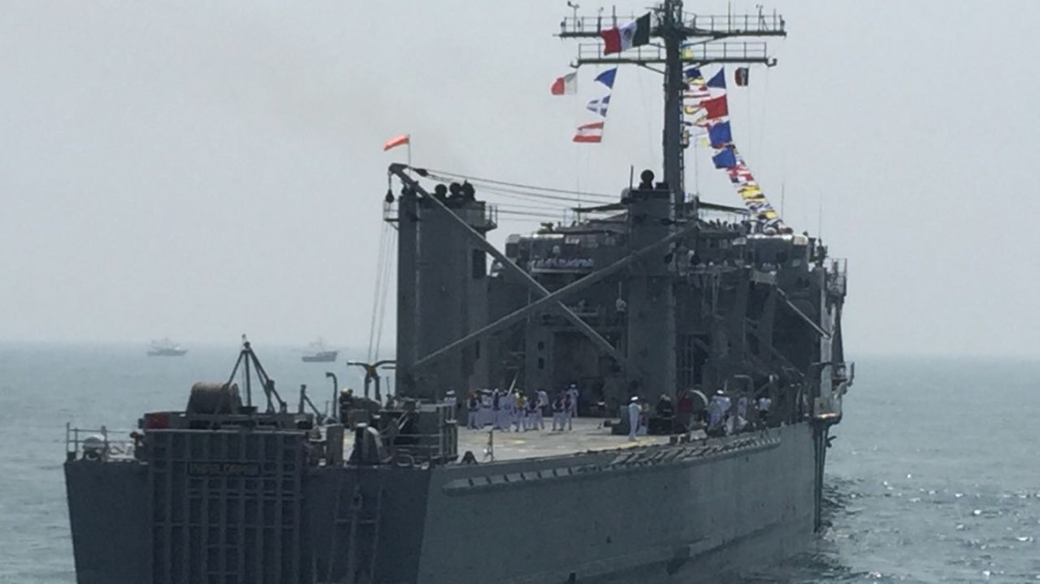 Conmemora EPN día de la Marina Armada de México en Tampico
