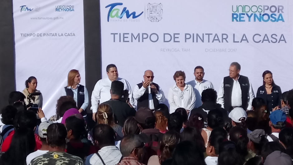 Continuarán programa “tiempo de pintar la casa”
