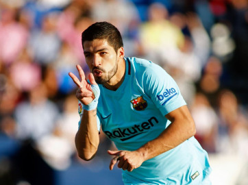 Con doblete de Luis Suárez, el Barcelona venció de visita al Leganés