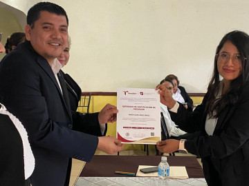 Entrega Dirección de Mediación 15 certificados a Barra de Abogadas en Tamaulipas