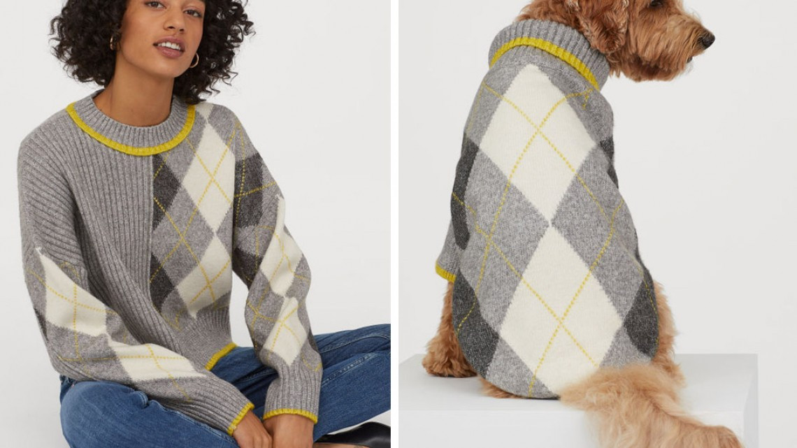 Ahora podrás combinar tu outfit con tu perrito gracias a H&M