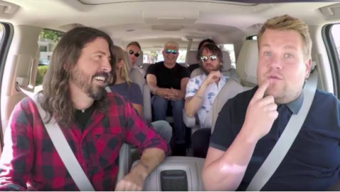 Foo Fighters protagoniza el nuevo Carpool Karaoke