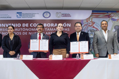 La UAT y el Colegio de Notarios de Nuevo Laredo fortalecen la formación de estudiantes