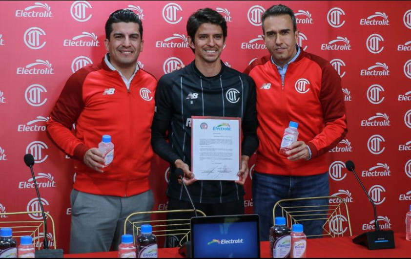Electrolit, nuevo patrocinador del Toluca