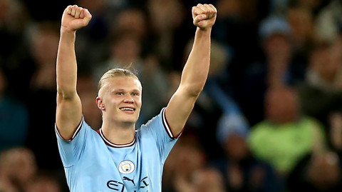 Erling Haaland, elegido mejor jugador de la temporada en la Premier League