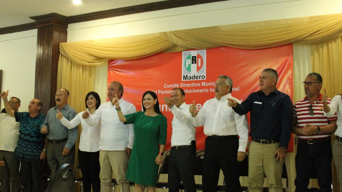 Fortalece PRI unidad y lealtad  en Madero Tamaulipas 