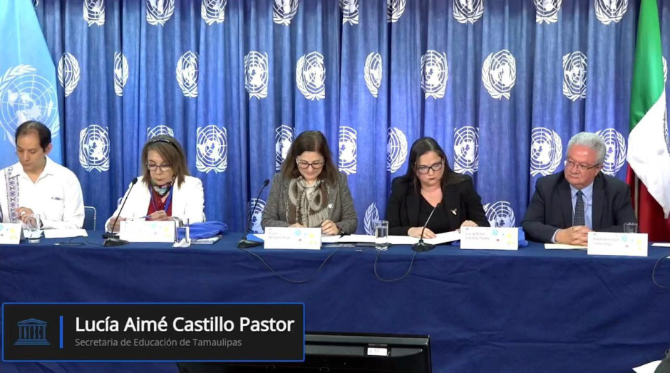 Participa Tamaulipas en conferencia sobre la IA en la educación, organizada por la UNESCO