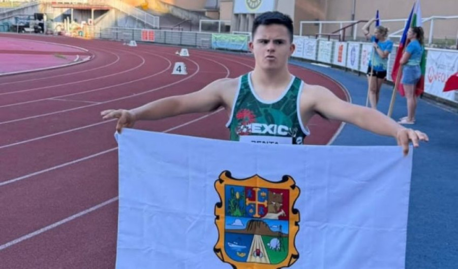 Alejandro “La Flecha” Avilés logra cuatro oros y rompe dos récords mundiales en el Abierto Europeo de Atletismo para atletas con Síndrome de Down