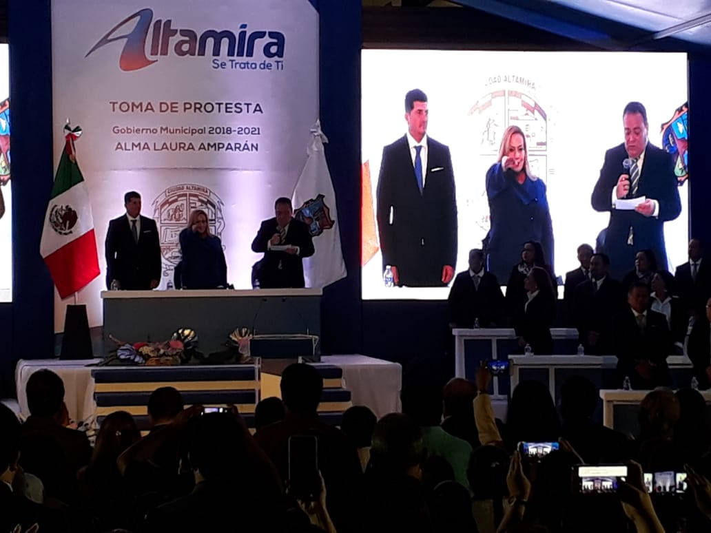 Garantizan mayor progreso para Altamira al inicio del nuevo gobierno 2018-2021